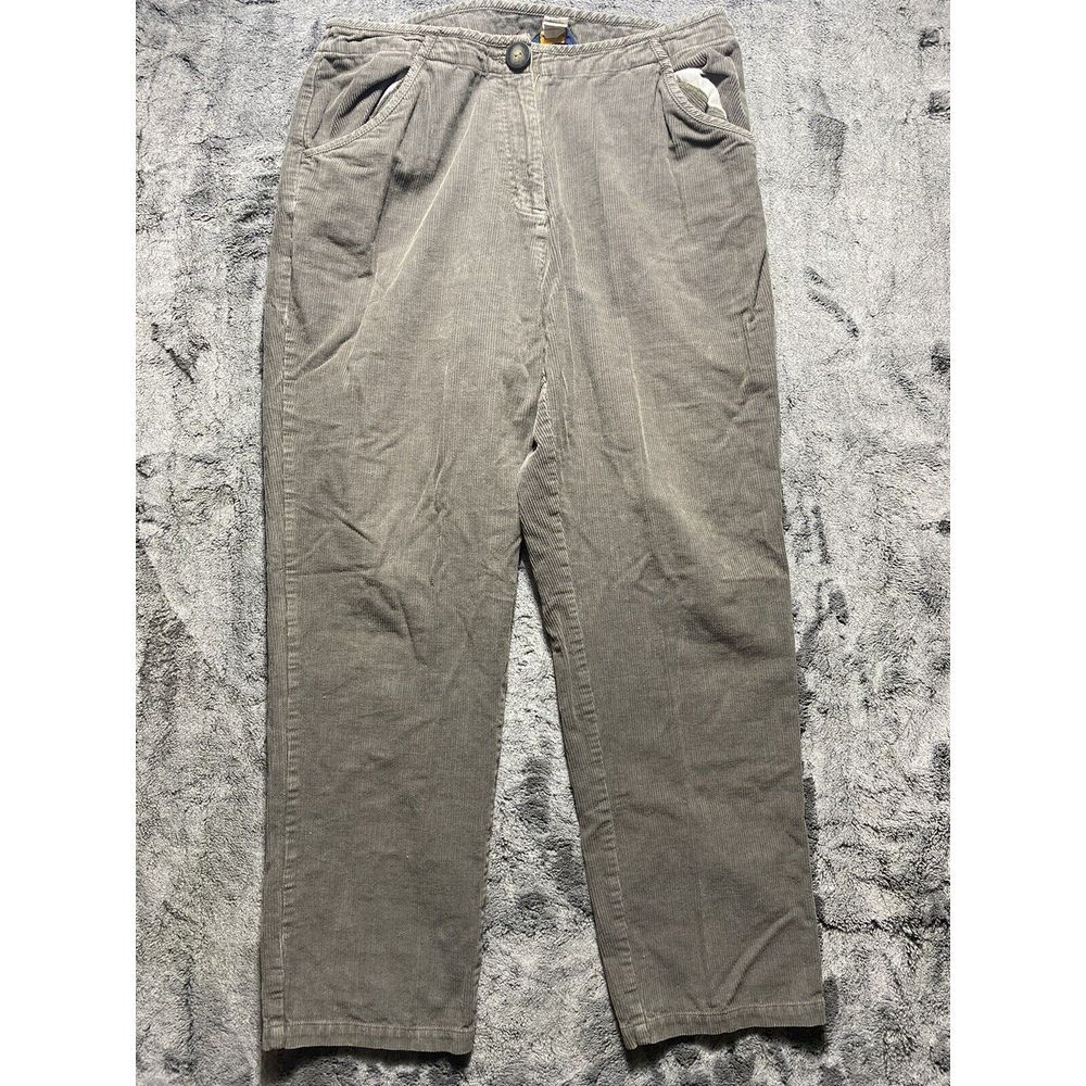 Woolrich Corduroy Pants Women's Size 16 Grey (P)